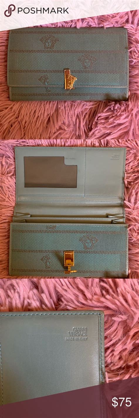 vintage versace wallet|Versace wallets for ladies.